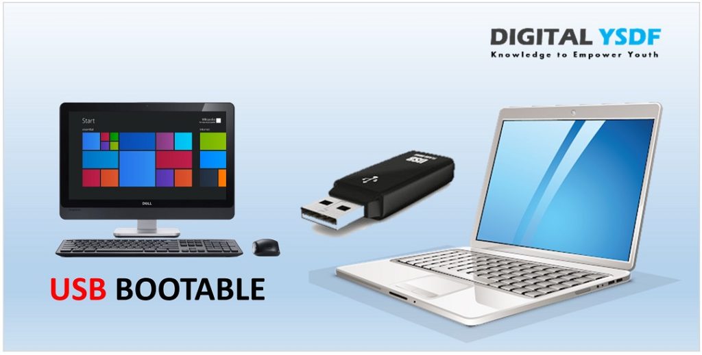 How to Create a Bootable USB drive using CMD or Bootable software