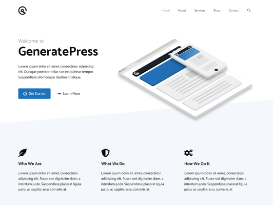 GeneratePress Premium Free Download [v3.2.4+v2.2.1]